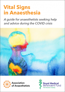Cover of our publication Vital Signs in Anaesthesia