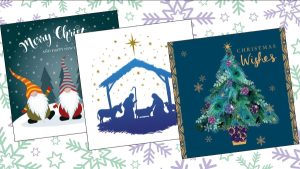 Our charity Christmas card shop is open